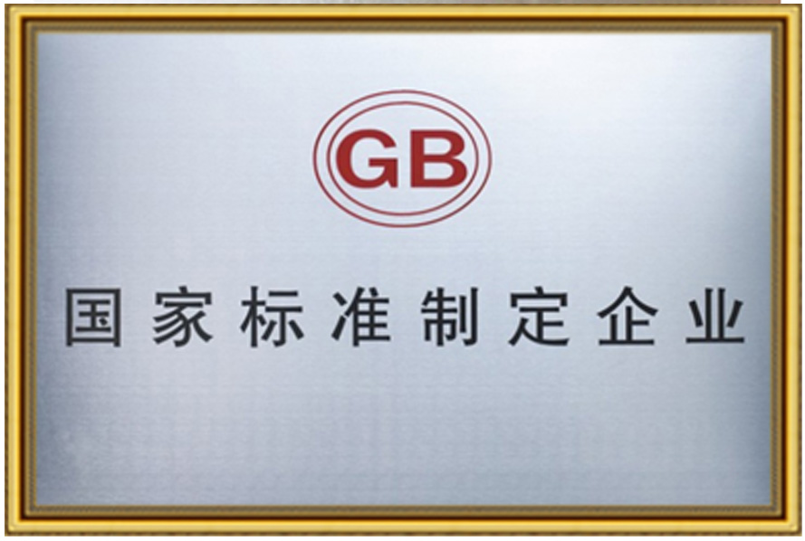 国家标准制定企业